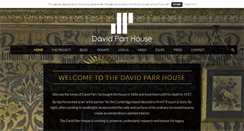 Desktop Screenshot of davidparrhouse.org